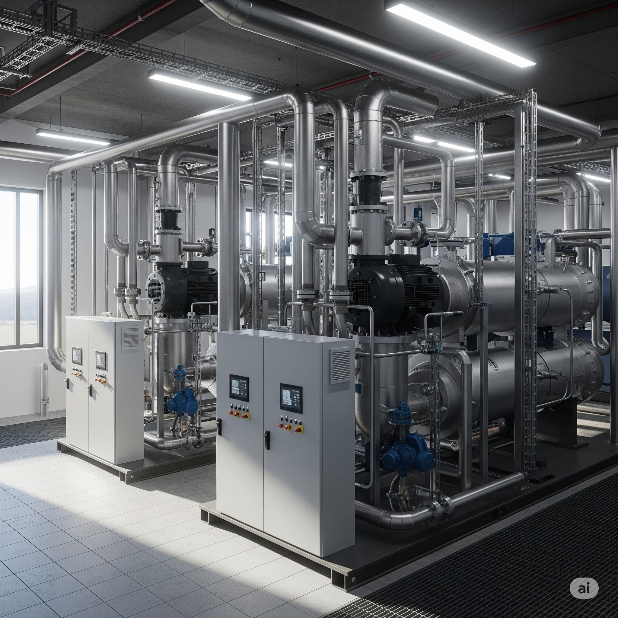 Chillers, Heat Pumps & VRF